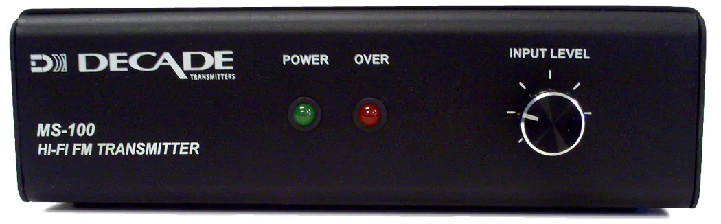 Decade MS 100 FM transmitter