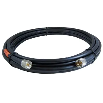 50 FT LMR 400 Male to Male PL259 Connectors