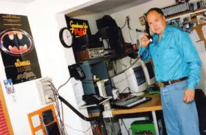 CFET office Rob on telephone