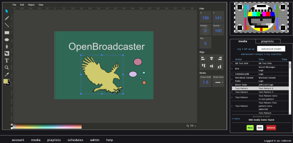 SVG Editor Module