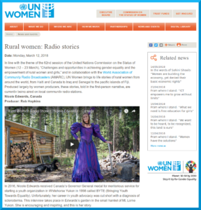 UN Women Nicole Edwards