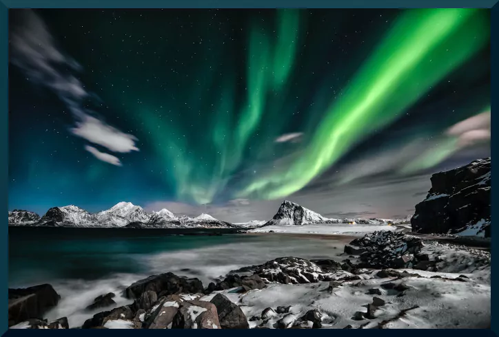 winter solstice northern lights