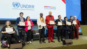 UNDRR Sasakawa Award winners and commendations